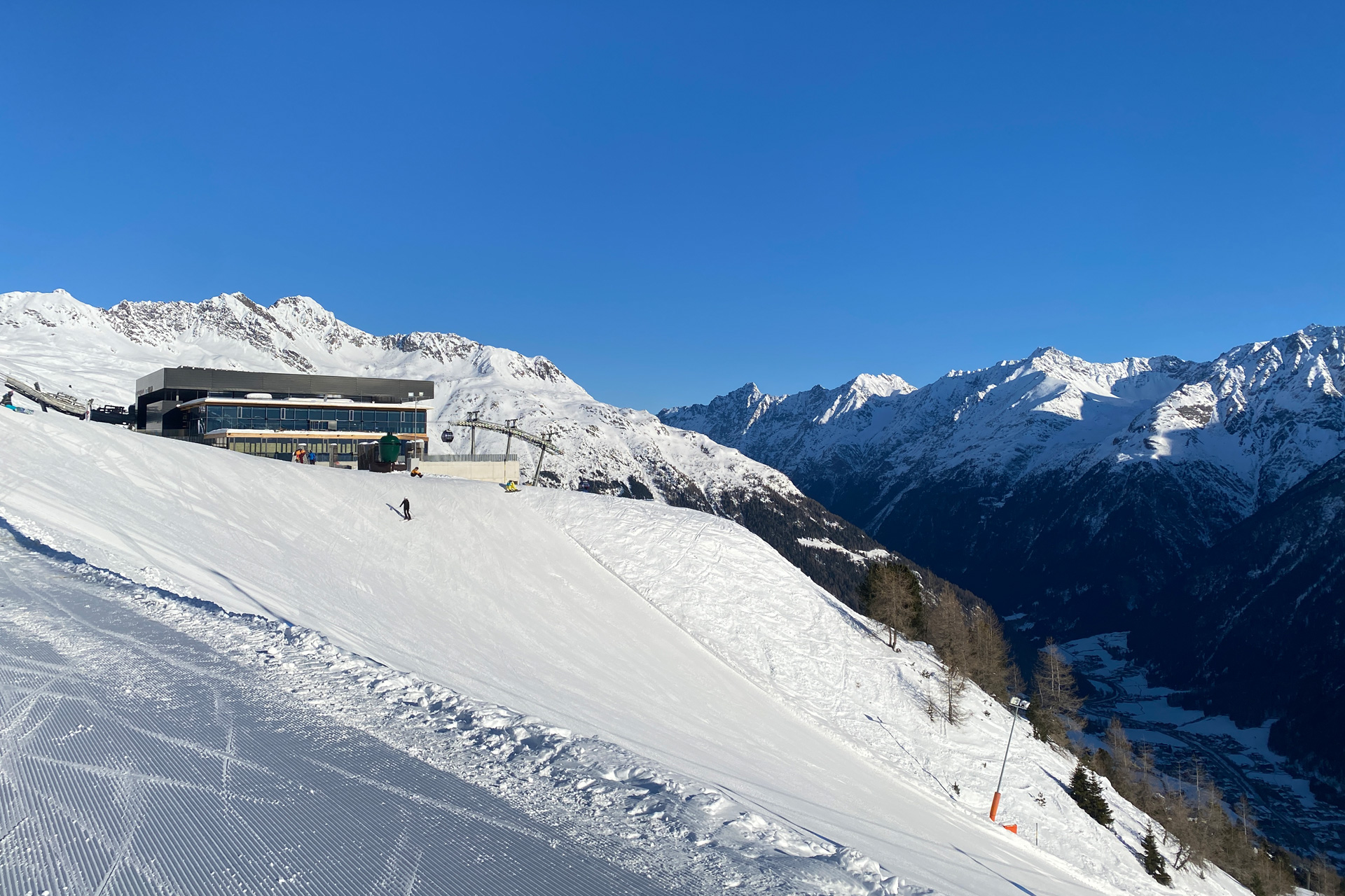 Rodelbahn Bergstation Soelden Gaislachkogel